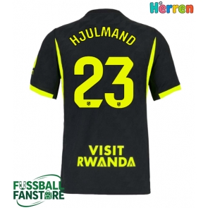 Atletico Madrid Morten Hjulmand #23 Replik Auswärtstrikot 2026-27 Kurzarm